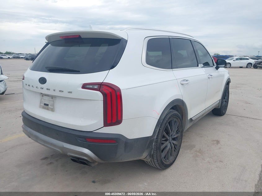 2020 Kia Telluride VIN 5XYP54HC1LG042729 IAAI salvage auction — FRONT END, Salvage Title, sold $4,250 on 2026-07-19 (photo 4)