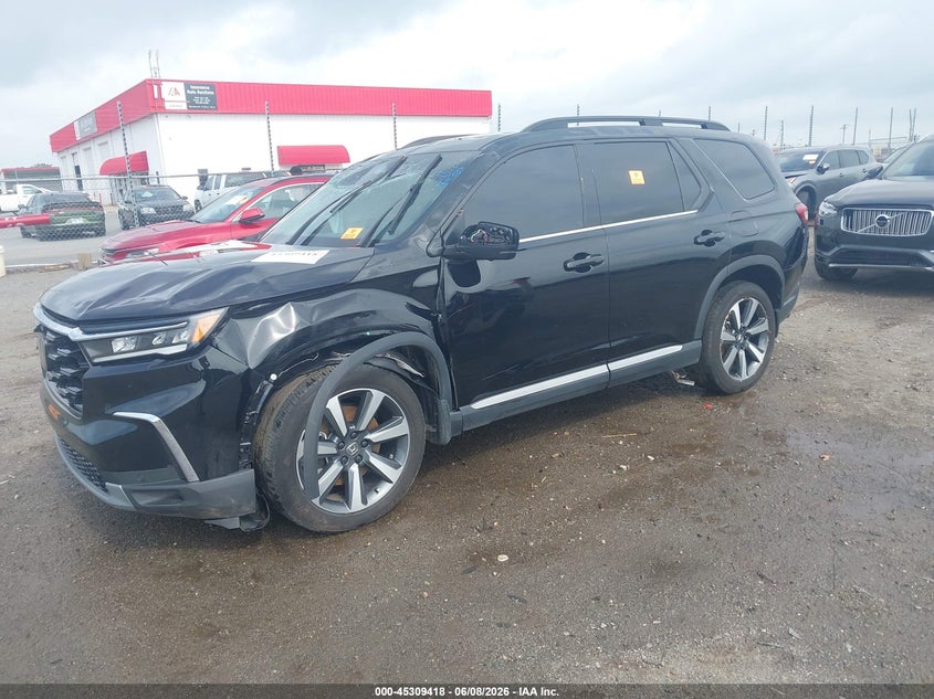 2025 Honda Pilot VIN 5FNYG1H81SB072618 IAAI salvage auction — ROLLOVER, Wait Title, sold $10,150 on 2026-09-02 (photo 2)