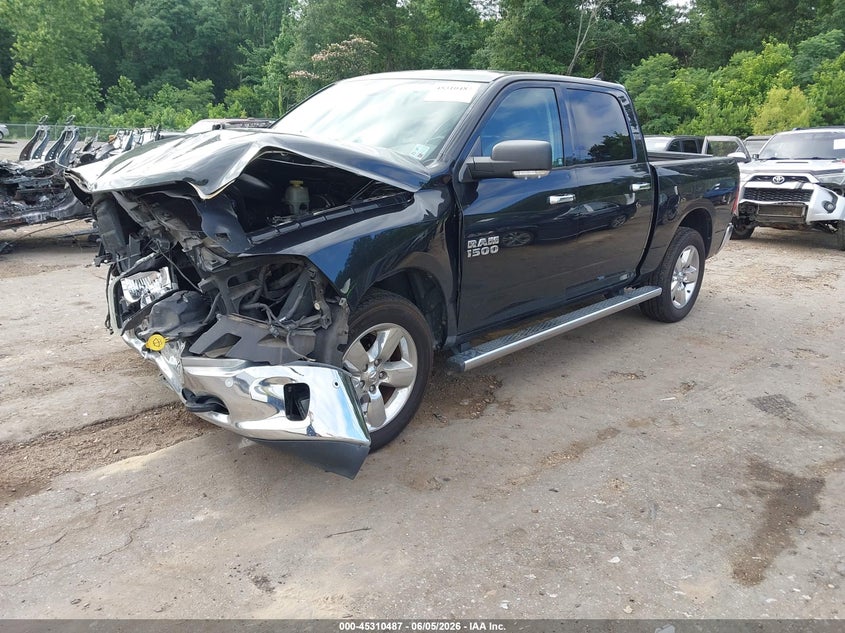 2017 Ram 1500 VIN 1C6RR7LG7HS589277 IAAI salvage auction — FRONT END, Salvage Title, sold $1,950 on 2026-07-29 (photo 2)