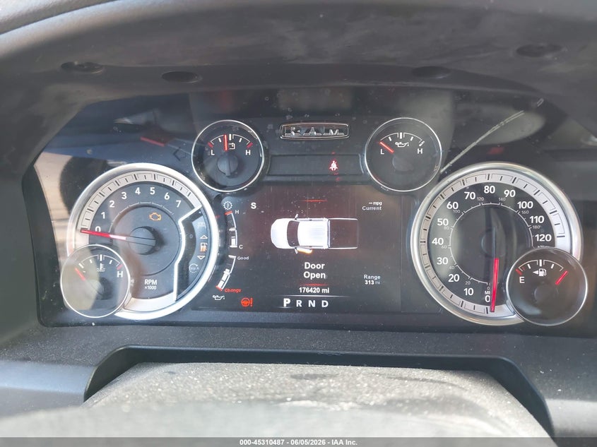 2017 Ram 1500 VIN 1C6RR7LG7HS589277 IAAI salvage auction — FRONT END, Salvage Title, sold $1,950 on 2026-07-29 (photo 7)