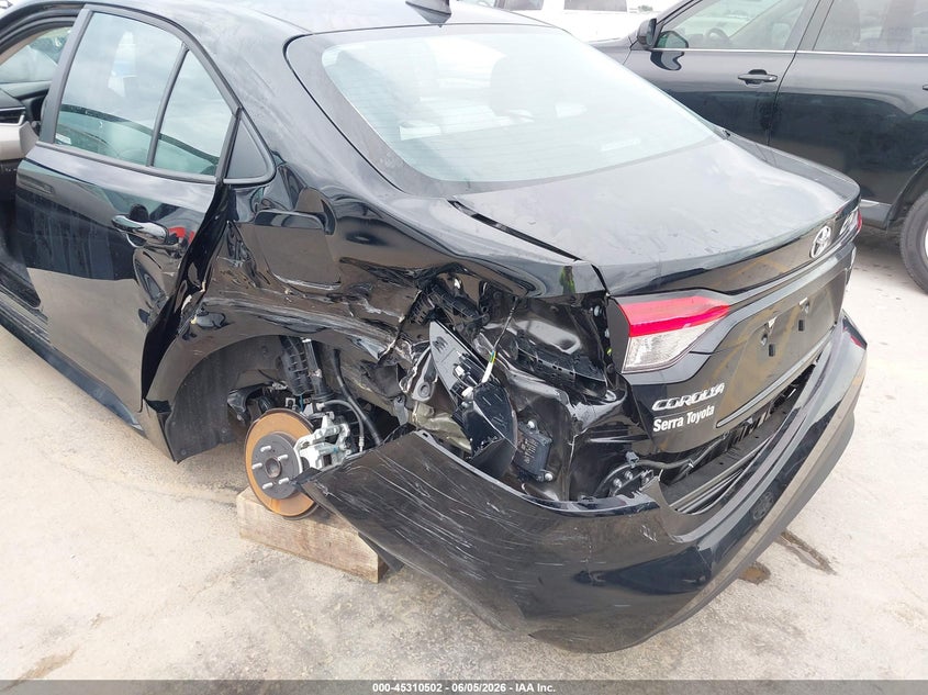 2026 Toyota Corolla VIN 5YFB4MDE8TP401543 IAAI salvage auction — LEFT REAR, Original (Texas), sold $8,050 on 2026-08-25 (photo 6)
