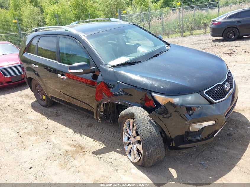 2012 Kia Sorento VIN 5XYKWDA26CG210647 IAAI salvage auction — RIGHT FRONT, Clear (Illinois), sold $575 on 2026-07-15 (photo 1)