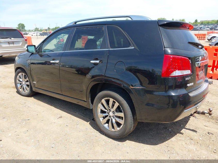 2012 Kia Sorento VIN 5XYKWDA26CG210647 IAAI salvage auction — RIGHT FRONT, Clear (Illinois), sold $575 on 2026-07-15 (photo 3)