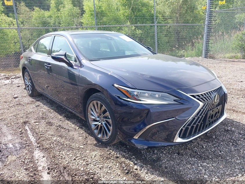 2024 Lexus ES VIN 58AFZ1B12RU176960 IAAI salvage auction — SIDE, Salvage Title, sold $22,750 on 2026-08-26 (photo 1)
