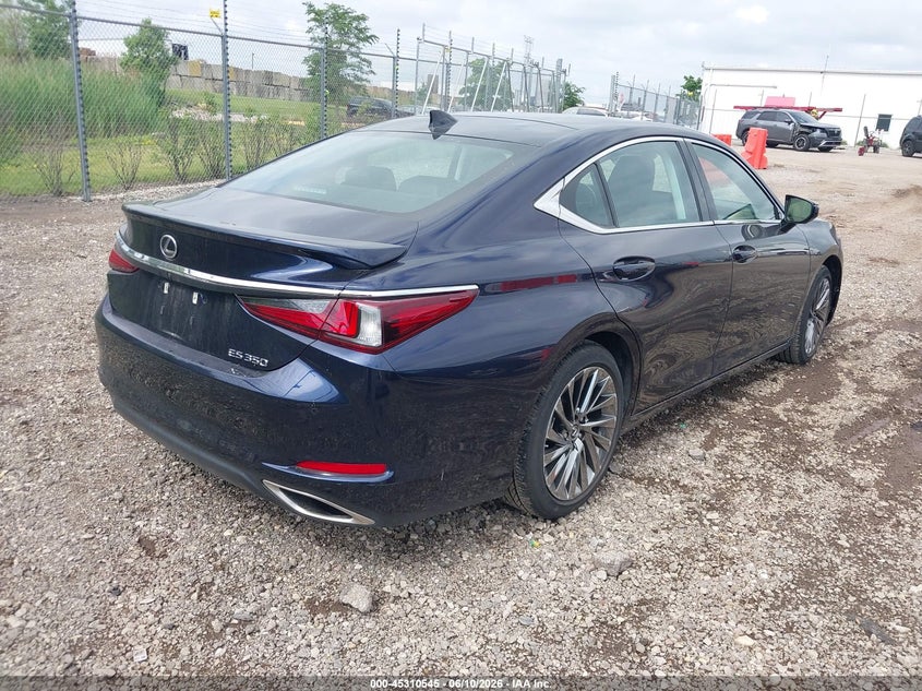 2024 Lexus ES VIN 58AFZ1B12RU176960 IAAI salvage auction — SIDE, Salvage Title, sold $22,750 on 2026-08-26 (photo 4)