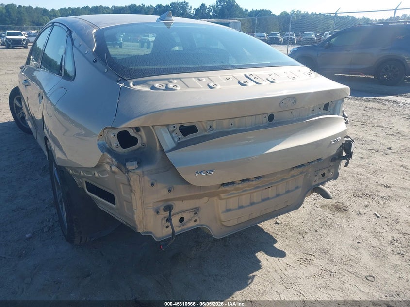 2021 Kia K5 VIN 5XXG14J26MG079939 IAAI salvage auction — FRONT & REAR, Salvage Title, sold $25 on 2026-07-24 (photo 6)