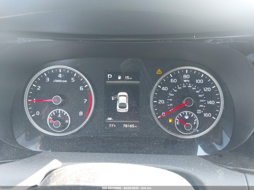 2021 Kia K5 VIN 5XXG14J26MG079939 IAAI salvage auction — FRONT & REAR, Salvage Title, sold $25 on 2026-07-24 (photo 7)