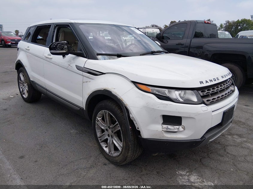 2013 Land rover Range rover evoque VIN SALVP2BG5DH841268 IAAI salvage auction — VANDALISM, Salvage Title, sold $2,050 on 2026-07-23 (photo 1)