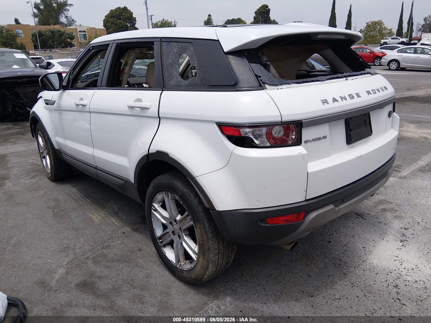 2013 Land rover Range rover evoque VIN SALVP2BG5DH841268 IAAI salvage auction — VANDALISM, Salvage Title, sold $2,050 on 2026-07-23 (photo 3)