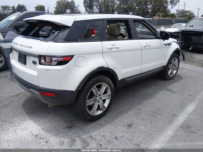 2013 Land rover Range rover evoque VIN SALVP2BG5DH841268 IAAI salvage auction — VANDALISM, Salvage Title, sold $2,050 on 2026-07-23 (photo 4)