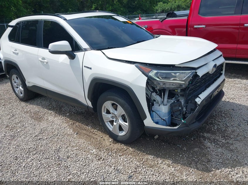 2020 Toyota Rav 4 VIN JTMR6RFV6LD001325 IAAI salvage auction — FRONT END, Salvage Title, sold $10,900 on 2026-07-08 (photo 1)