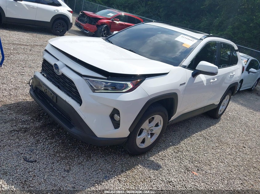 2020 Toyota Rav 4 VIN JTMR6RFV6LD001325 IAAI salvage auction — FRONT END, Salvage Title, sold $10,900 on 2026-07-08 (photo 2)