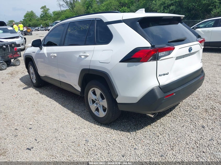 2020 Toyota Rav 4 VIN JTMR6RFV6LD001325 IAAI salvage auction — FRONT END, Salvage Title, sold $10,900 on 2026-07-08 (photo 3)