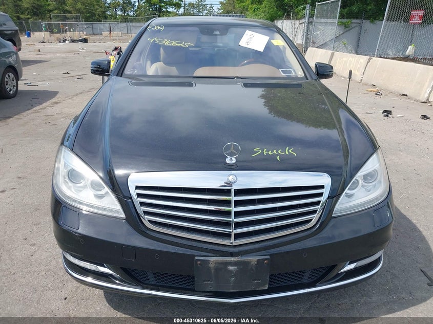 2012 Mercedes-benz S-klasse VIN WDDNG9EB4CA487515 IAAI salvage auction — FRONT END, Salvage Title, sold $3,175 on 2026-07-14 (photo 6)