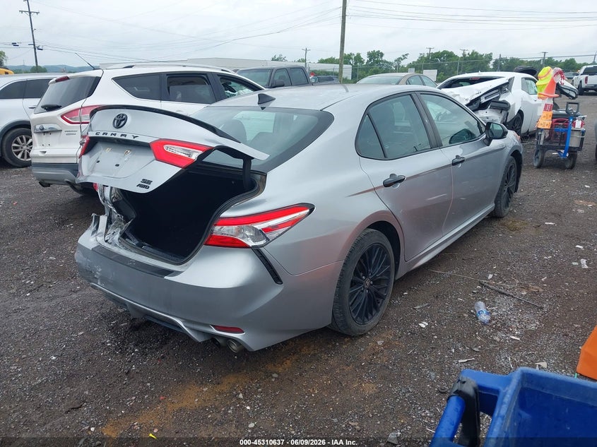 2020 Toyota Camry VIN 4T1G11BK7LU004944 IAAI salvage auction — RIGHT REAR, Salvage Title, sold $7,000 on 2026-07-30 (photo 4)