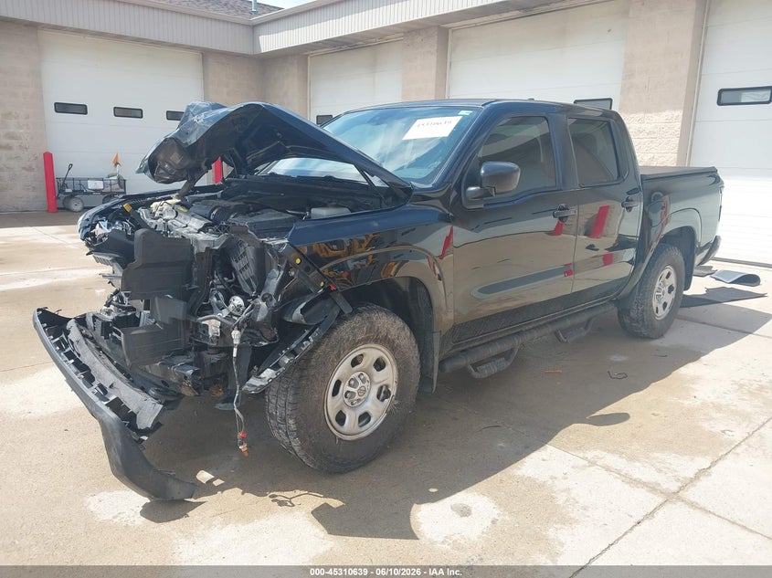 2022 Nissan Navara (frontier) VIN 1N6ED1EK1NN633656 IAAI salvage auction — FRONT END, Junk Bill Of Sale Mv2459 (Wisconsin), sold $5,100 on 2026-07-09 (photo 2)