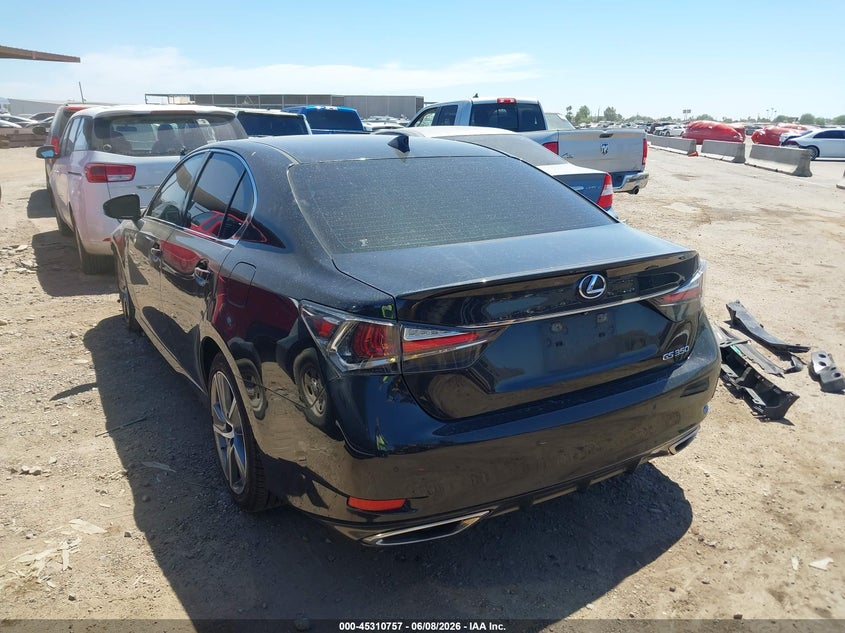 2017 Lexus Gs VIN JTHBZ1BL8HA009688 IAAI salvage auction — UNKNOWN, Salvage (Arizona), sold $1,500 on 2026-07-28 (photo 3)