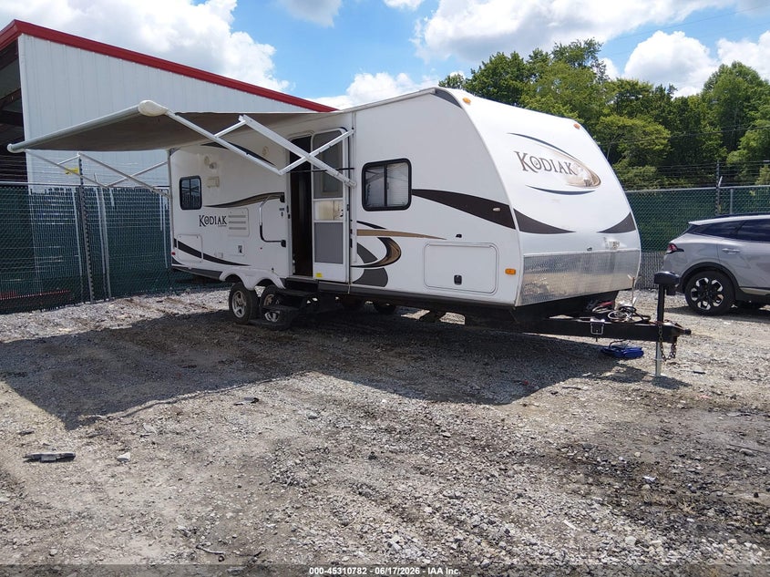 2012 Dutchmen 242resl VIN 47CTS5N26CK131259 IAAI salvage auction — WATER/FLOOD, Salvage (West Virginia), sold $2,250 on 2026-07-29 (photo 1)