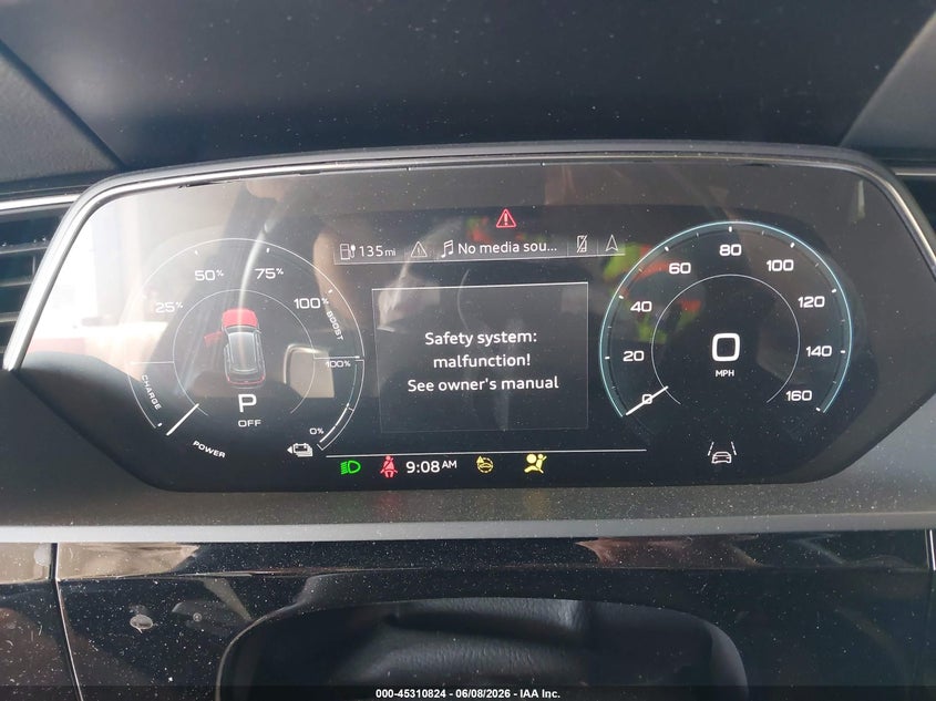 2022 Audi E-tron VIN WA1AAAGE0NB025995 IAAI salvage auction — FRONT END, Salvage Title, sold $8,200 on 2026-07-29 (photo 7)