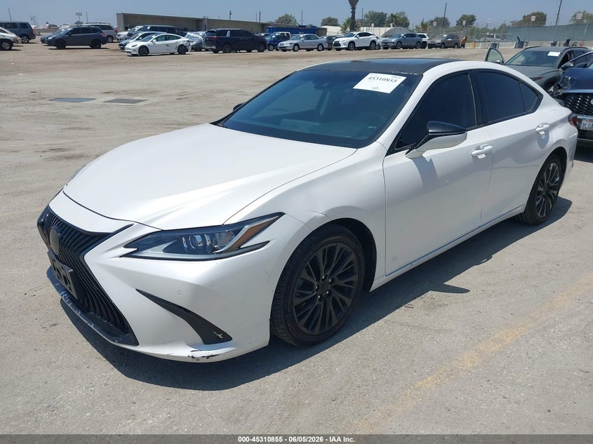 2021 Lexus Es 300h VIN 58ADA1C13MU005088 IAAI salvage auction — RIGHT FRONT, Salvage (California), sold $15,700 on 2026-07-22 (photo 2)