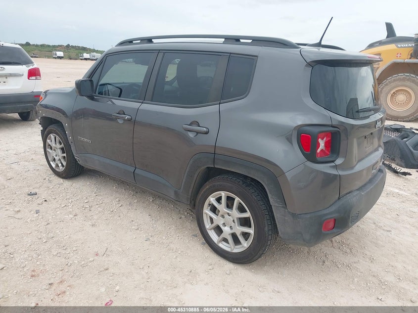 2020 Jeep Renegade VIN ZACNJABB0LPL70089 IAAI salvage auction — FRONT END, Original (Texas), sold $2,800 on 2026-08-13 (photo 3)