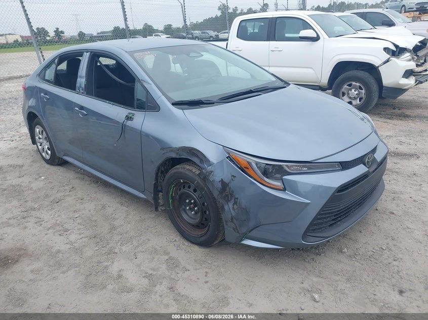 2026 Toyota Corolla VIN 5YFB4MDEXTP438822 IAAI salvage auction — RIGHT FRONT, Salvage Title, sold $25 on 2026-07-29 (photo 1)