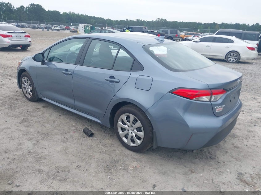 2026 Toyota Corolla VIN 5YFB4MDEXTP438822 IAAI salvage auction — RIGHT FRONT, Salvage Title, sold $25 on 2026-07-29 (photo 3)