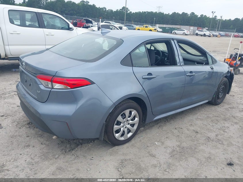2026 Toyota Corolla VIN 5YFB4MDEXTP438822 IAAI salvage auction — RIGHT FRONT, Salvage Title, sold $25 on 2026-07-29 (photo 4)