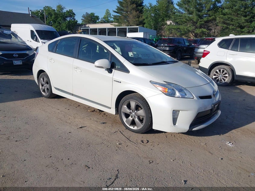 2015 Toyota Prius VIN JTDKN3DU1F0410789 IAAI salvage auction — LEFT FRONT, Salvage (New Hampshire), sold $2,200 on 2026-07-22 (photo 1)