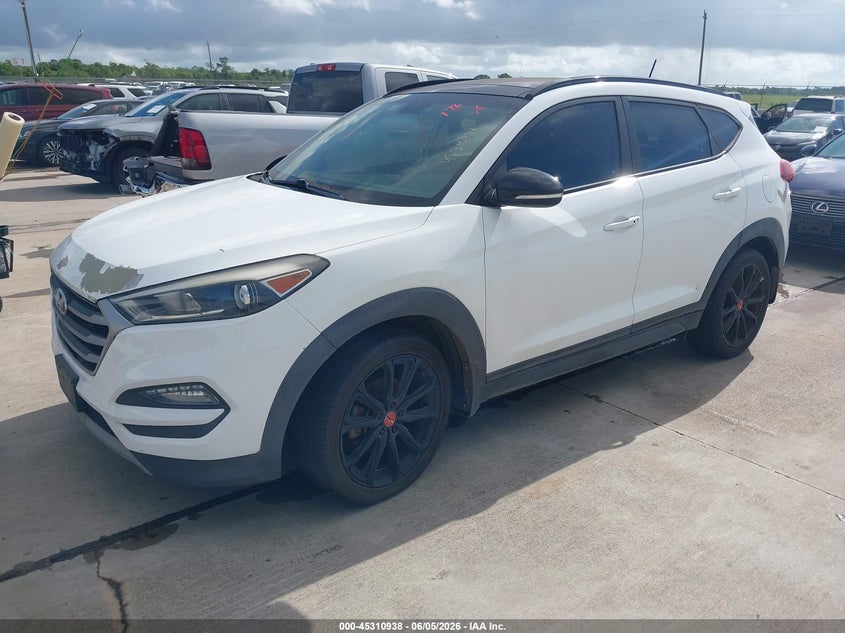 2017 Hyundai Tucson VIN KM8J33A28HU554044 IAAI salvage auction — NORMAL WEAR, Original (Texas), sold $2,950 on 2026-07-10 (photo 2)