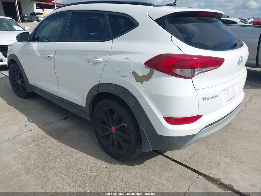 2017 Hyundai Tucson VIN KM8J33A28HU554044 IAAI salvage auction — NORMAL WEAR, Original (Texas), sold $2,950 on 2026-07-10 (photo 3)