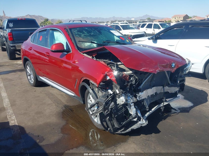 2019 BMW X4 VIN 5UXUJ3C50KLG51901 IAAI salvage auction — FRONT END, Salvage (Arizona), sold $3,550 on 2026-07-28 (photo 1)