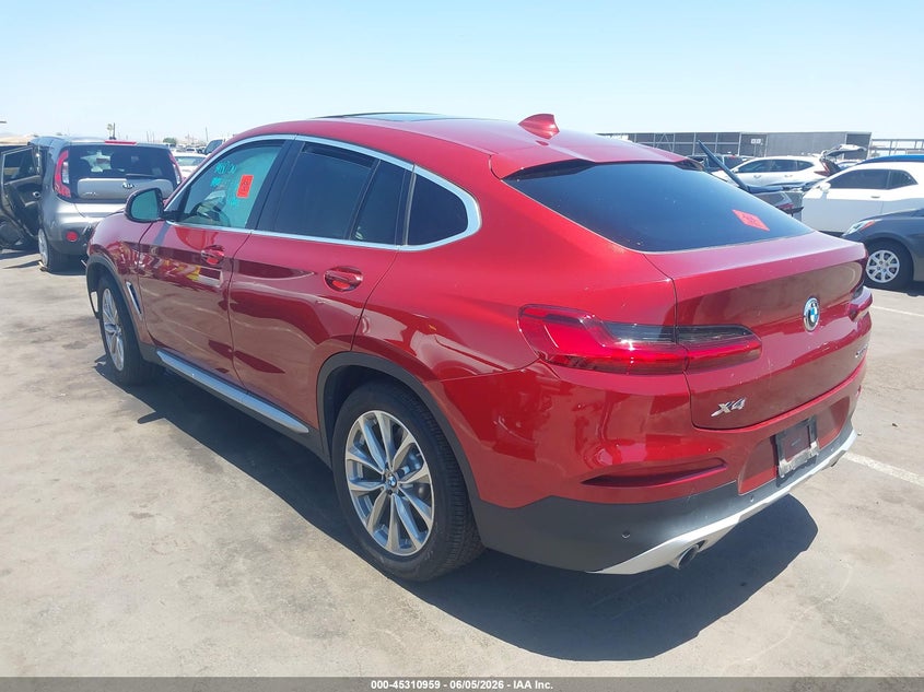 2019 BMW X4 VIN 5UXUJ3C50KLG51901 IAAI salvage auction — FRONT END, Salvage (Arizona), sold $3,550 on 2026-07-28 (photo 3)