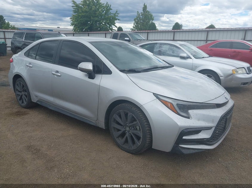 2024 Toyota Corolla VIN JTDBDMHE6RJ005831 IAAI salvage auction — SIDE, Bill Of Sale (Washington), sold $8,100 on 2026-07-18 (photo 1)