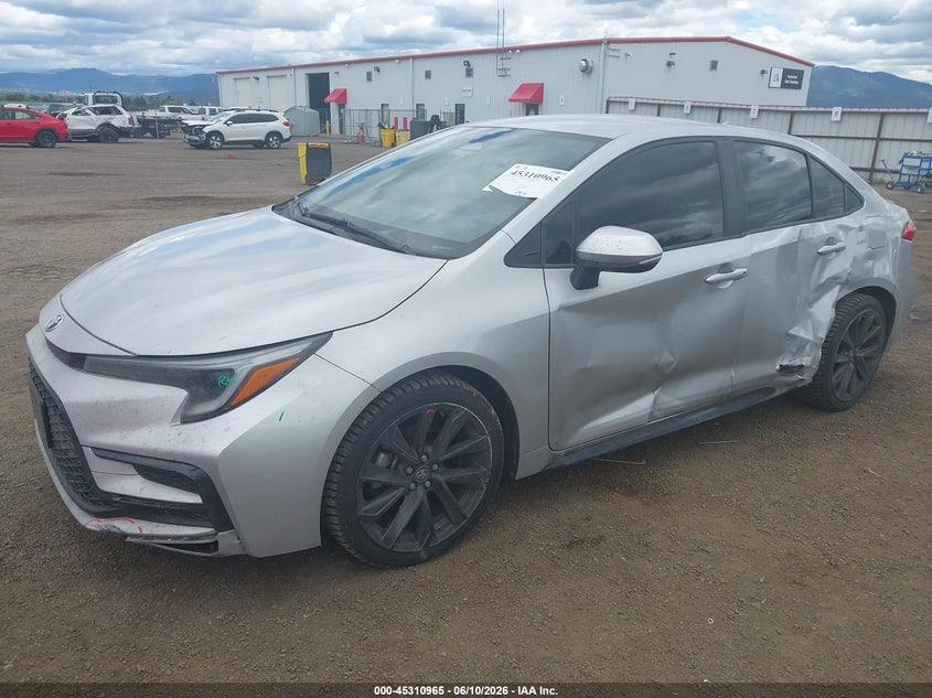 2024 Toyota Corolla VIN JTDBDMHE6RJ005831 IAAI salvage auction — SIDE, Bill Of Sale (Washington), sold $8,100 on 2026-07-18 (photo 2)