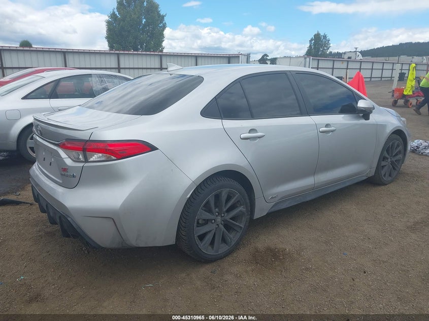 2024 Toyota Corolla VIN JTDBDMHE6RJ005831 IAAI salvage auction — SIDE, Bill Of Sale (Washington), sold $8,100 on 2026-07-18 (photo 4)
