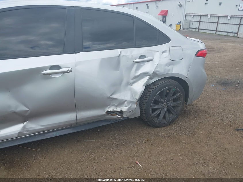 2024 Toyota Corolla VIN JTDBDMHE6RJ005831 IAAI salvage auction — SIDE, Bill Of Sale (Washington), sold $8,100 on 2026-07-18 (photo 6)