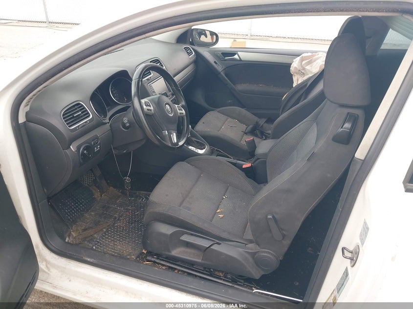 2012 Volkswagen Golf VIN WVWBM7AJXCW147117 IAAI salvage auction — FRONT END, Salvage Title, sold $725 on 2026-07-16 (photo 5)