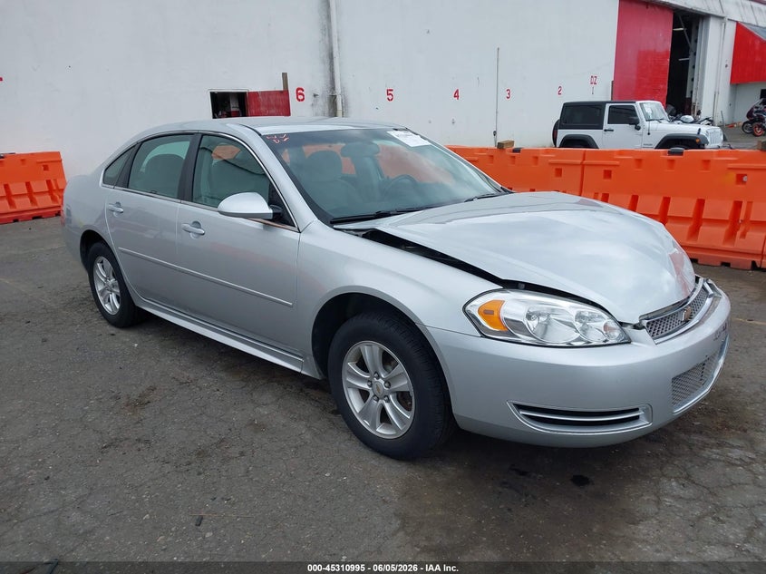 2012 Chevrolet Impala VIN 2G1WF5E36C1328579 IAAI salvage auction — LEFT FRONT, Salvage Title, sold $250 on 2026-07-09 (photo 1)