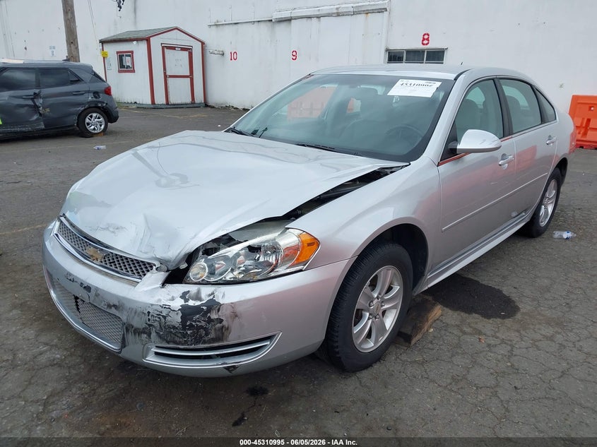 2012 Chevrolet Impala VIN 2G1WF5E36C1328579 IAAI salvage auction — LEFT FRONT, Salvage Title, sold $250 on 2026-07-09 (photo 2)
