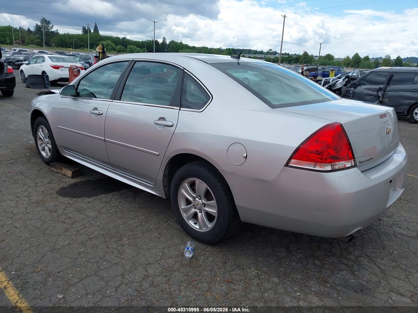 2012 Chevrolet Impala VIN 2G1WF5E36C1328579 IAAI salvage auction — LEFT FRONT, Salvage Title, sold $250 on 2026-07-09 (photo 3)