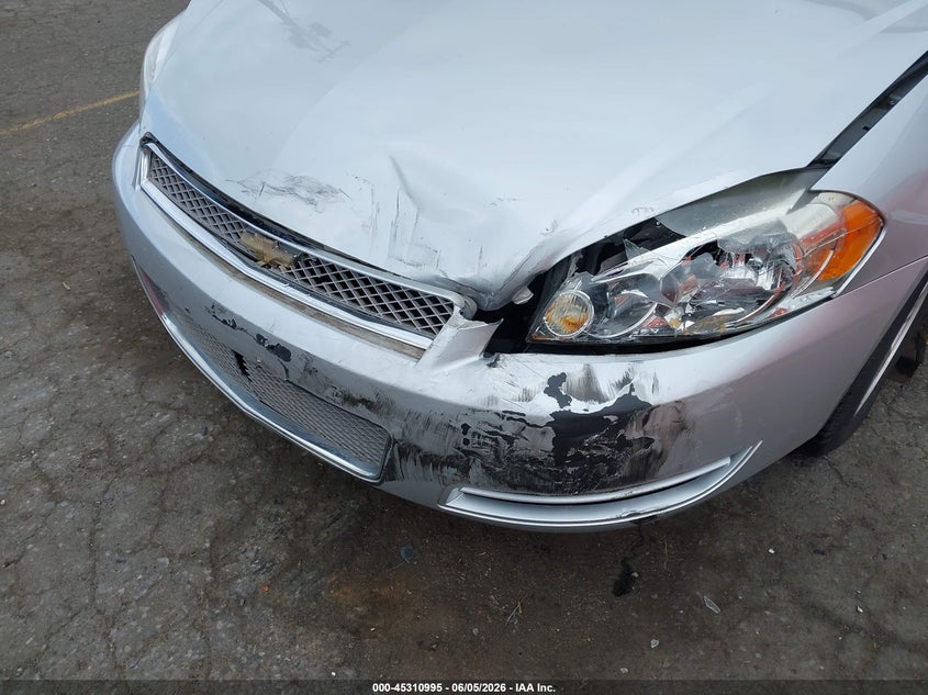 2012 Chevrolet Impala VIN 2G1WF5E36C1328579 IAAI salvage auction — LEFT FRONT, Salvage Title, sold $250 on 2026-07-09 (photo 6)