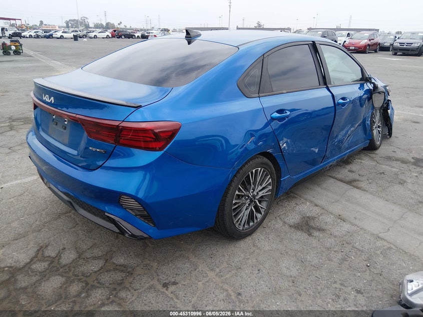 2023 Kia Forte VIN 3KPF54AD6PE531600 IAAI salvage auction — SIDE, Salvage Title, sold $2,750 on 2026-07-11 (photo 4)