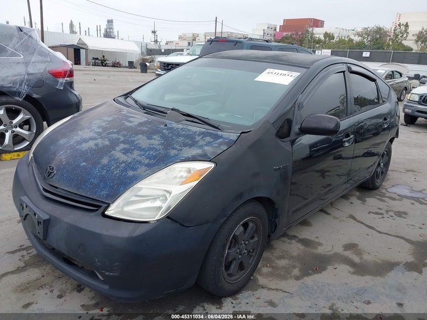 2005 Toyota Prius VIN JTDKB20U653024195 IAAI salvage auction — FRONT & REAR, Clear - Dealer Only (California), sold $425 on 2026-07-08 (photo 2)