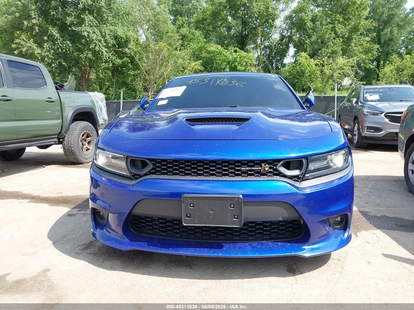 2021 Dodge Charger VIN 2C3CDXGJXMH531611 IAAI salvage auction — FRESH WATER, Salvage Title, sold $11,100 on 2026-07-29 (photo 6)
