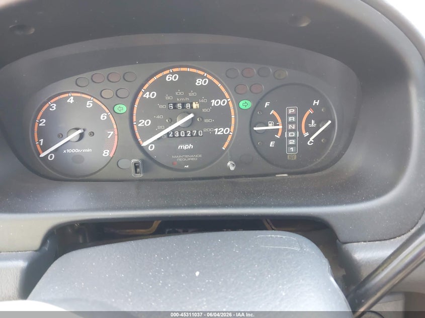 2001 Honda Cr-v VIN JHLRD28431C002231 IAAI salvage auction — BIO HAZARD, Salvage (California), sold $700 on 2026-07-08 (photo 7)