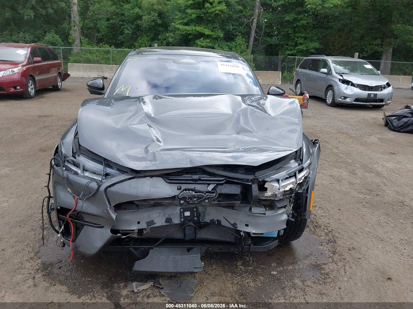 2023 Ford Mustang mach-e VIN 3FMTK4SE1PMA54367 IAAI salvage auction — FRONT END, Salvage Title, sold $8,000 on 2026-07-15 (photo 6)