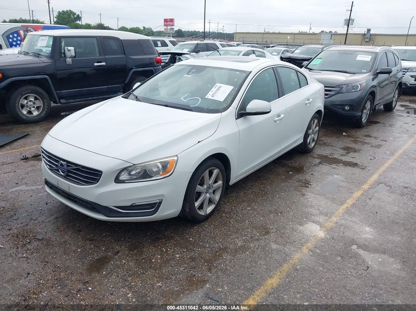 2016 Volvo S60 VIN YV126MFK0G1399823 IAAI salvage auction — SIDE, Salvage (Texas), sold $600 on 2026-07-31 (photo 2)