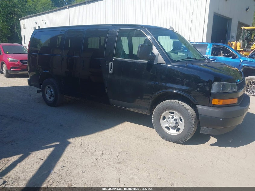 2020 Chevrolet Express 2500 VIN 1GAWGEFP1L1259627 IAAI salvage auction — NORMAL WEAR, Sf97 (Vermont), sold $16,200 on 2026-07-31 (photo 1)