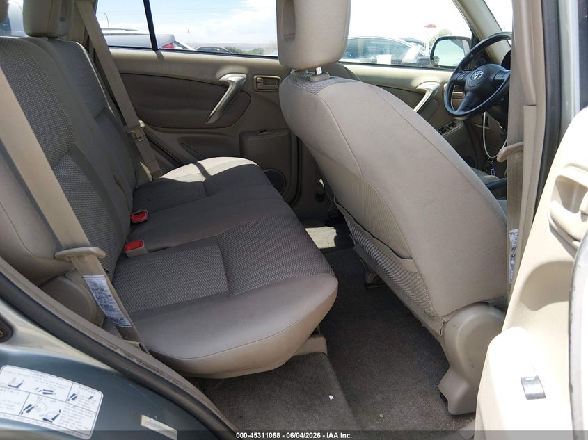 2004 Toyota Rav 4 VIN JTEGD20V340029746 IAAI salvage auction — NORMAL WEAR, Clear (New Mexico), sold $750 on 2026-07-20 (photo 8)